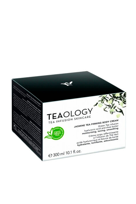 Не имеет пола Teaology Увлажняющий, тонизирующий, укрепляющий крем для тела с настоем зеленого чая, маслом ши и гиалуроновой кислотой Jasmine Tea Firming Body Cream, 300 мл (цвет ), артикул T50203 | Фото 3