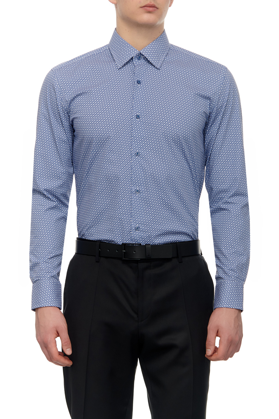 Мужской BOSS Рубашка из эластичного хлопка (цвет ), артикул 50478620 | Фото 1