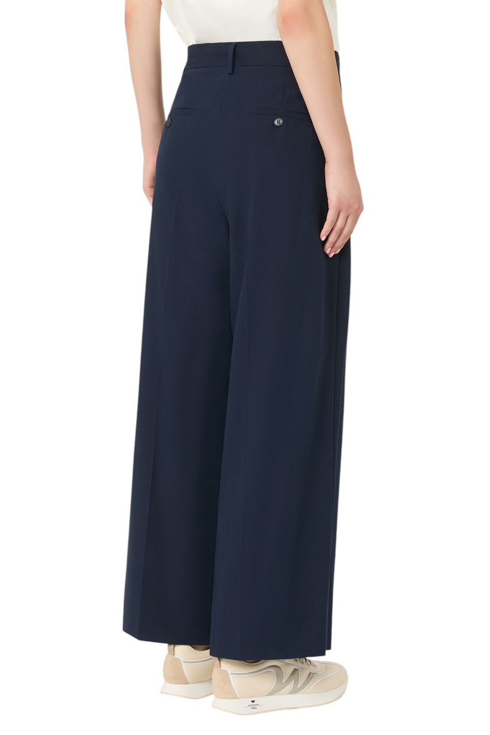 Женский Weekend Max Mara Брюки VETTURA из хлопка (цвет ), артикул 2525136121 | Фото 5