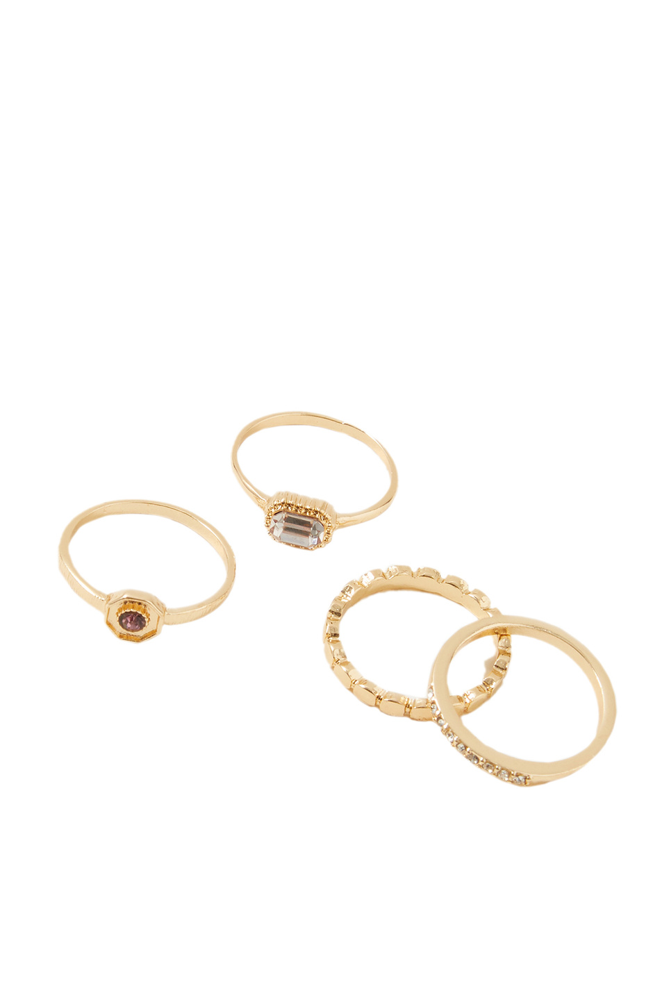 Женский Accessorize Набор колец (цвет ), артикул 394021 | Фото 2