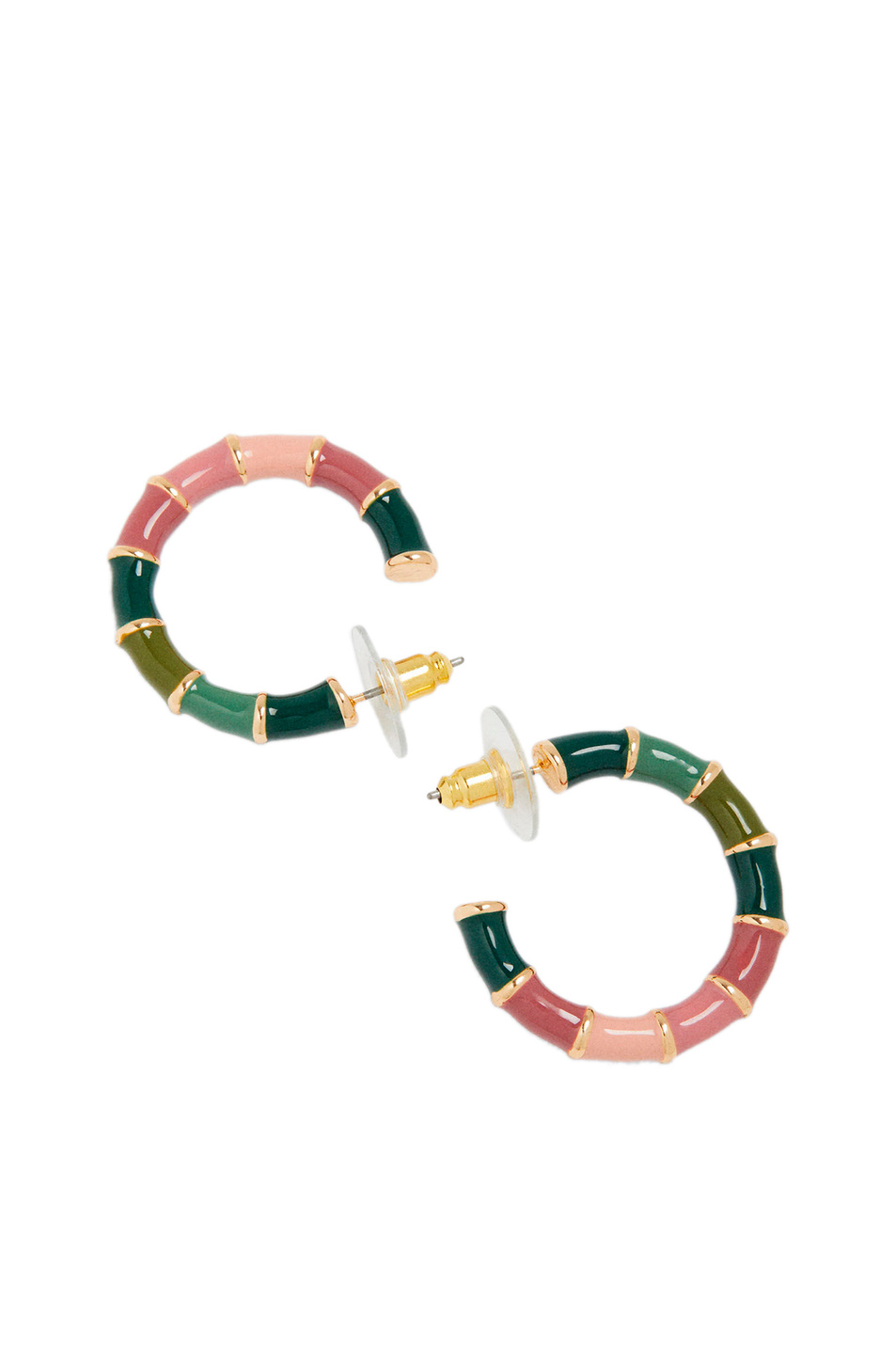 Женский Parfois Серьги-кольца разноцветные (цвет ), артикул 176549 | Фото 2