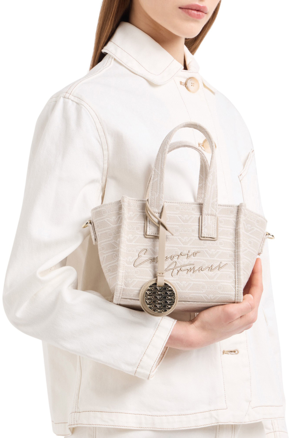 Женский Emporio Armani Сумка с логотипом (цвет ), артикул EW000371-AF12993 | Фото 6