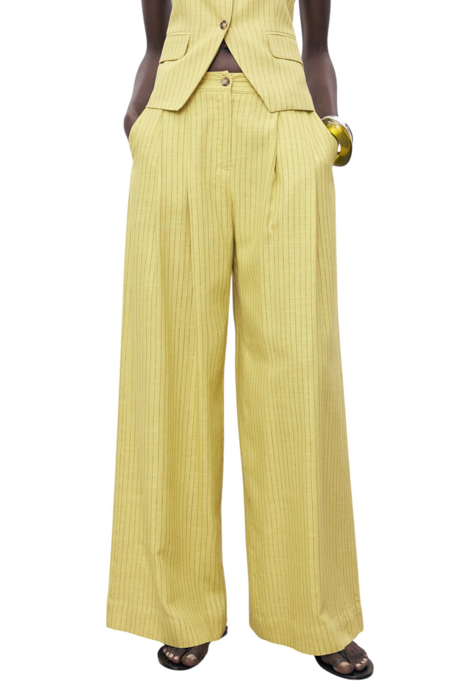 Женский Mango Брюки LUCA в полоску (цвет ), артикул 17052905 | Фото 3