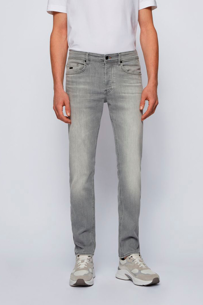 BOSS Зауженные джинсы Taber (цвет ), артикул 50449529 | Фото 4