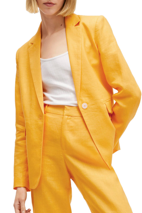 Mango Льняной пиджак BORELI ( цвет), артикул 27097105 | Фото 3