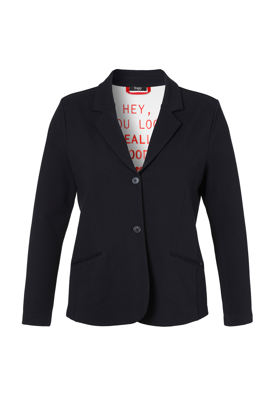 Женский Frapp Пиджак однотонный (цвет ), артикул 2561730 | Фото 1