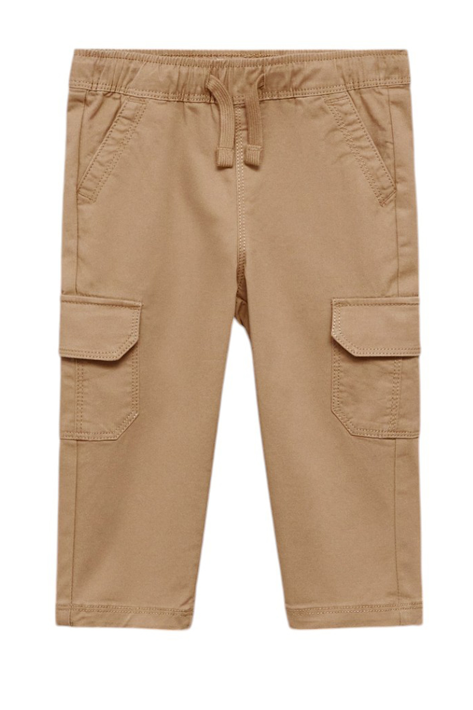 Малышам мальчикам Mango Kids Брюки ALBERTO из эластичного хлопка (цвет ), артикул 87033639 | Фото 1