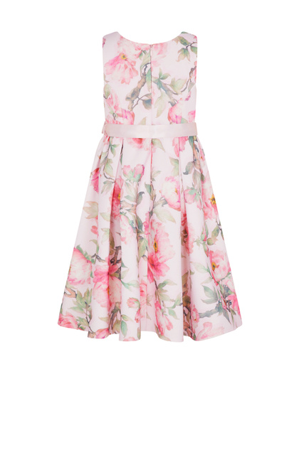 Платье с цветочным принтом|Основной цвет:Розовый|Артикул:318038 | Фото 2