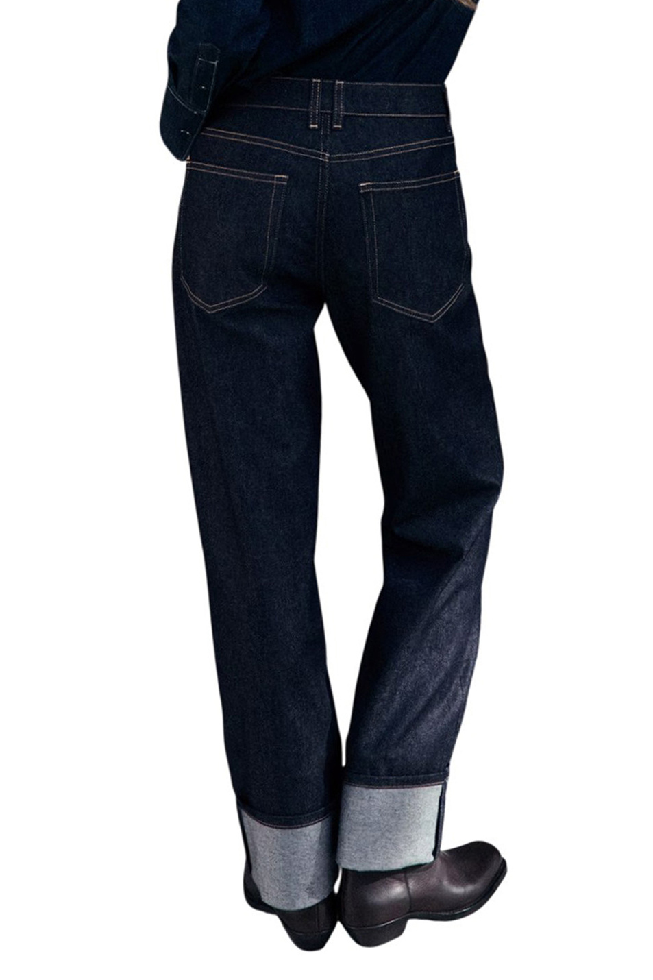 Женский Mango Джинсы MINA прямого кроя (цвет ), артикул 17049118 | Фото 3