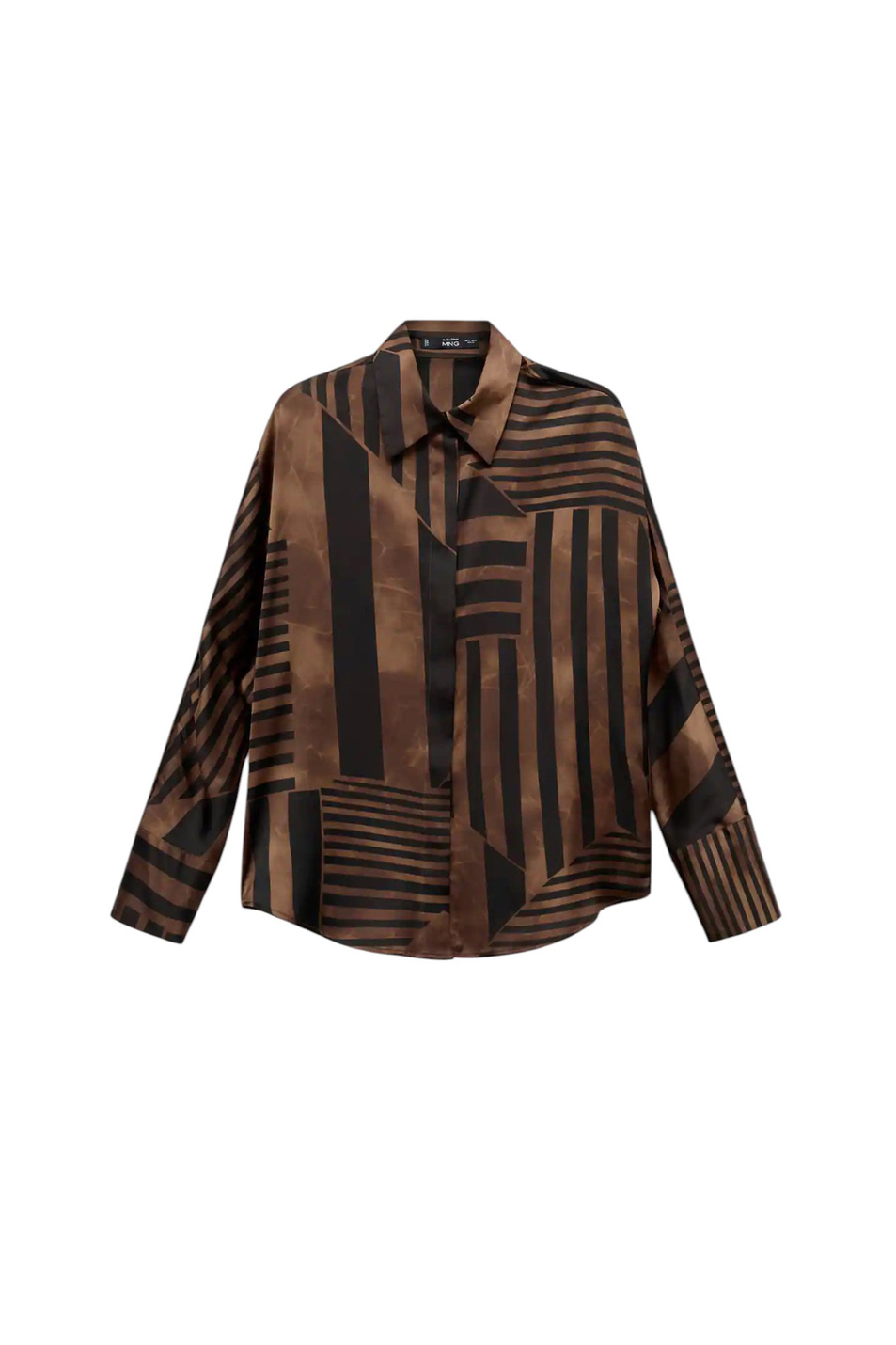 Женский Mango Блузка TRINI с принтом (цвет ), артикул 17035830 | Фото 1