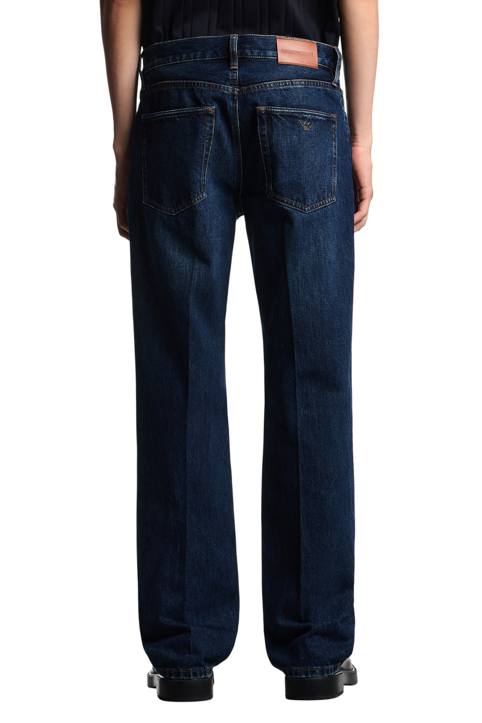 Мужской Emporio Armani Джинсы из хлопка (цвет ), артикул EM000763-AF24873 | Фото 4