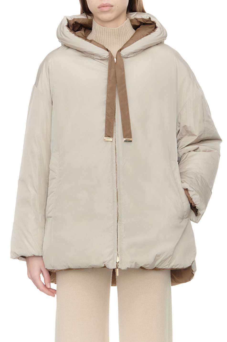 Женский Max Mara Куртка двусторонняя TAFFY (цвет ), артикул 2394860136 | Фото 10