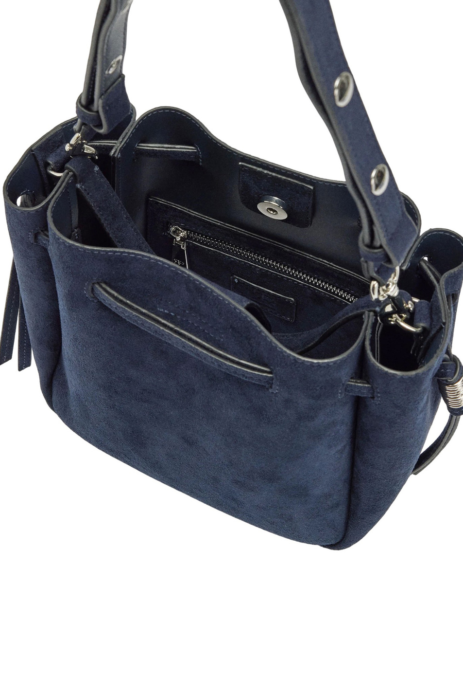 Сумка-ведро с кулиской|Основной цвет:Синий Женский Parfois Сумка-ведро с кулиской (цвет ), артикул 239900 | Фото 3