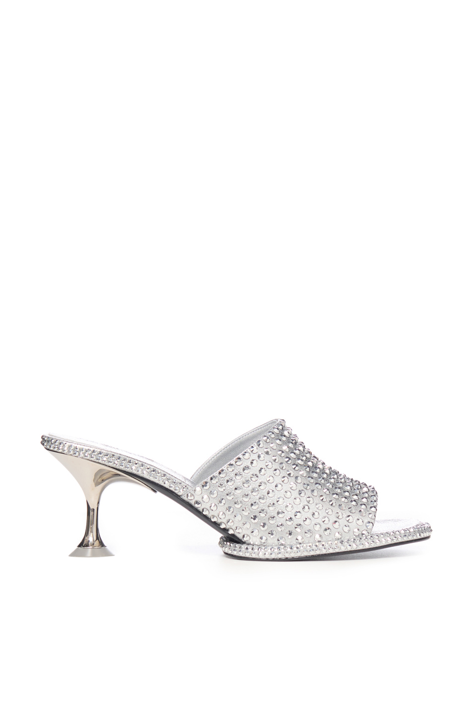 Женский Sergio Rossi Мюли с отделкой стразами (цвет ), артикул B15611MFL380 | Фото 1