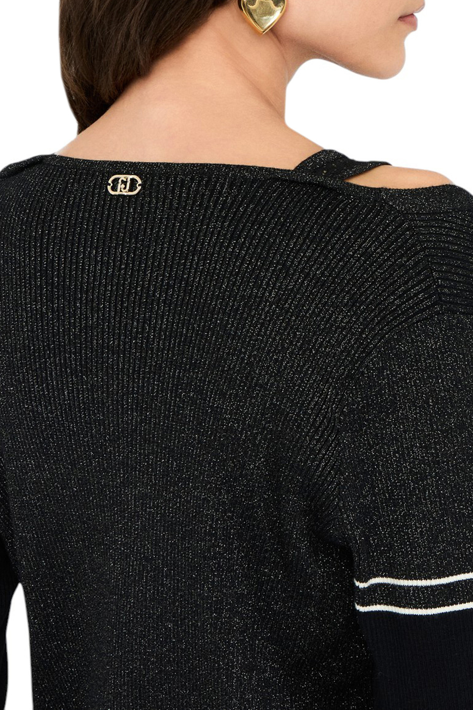 Женский Liu Jo Кардиган с люрексом (цвет ), артикул TF5027MS49I | Фото 5