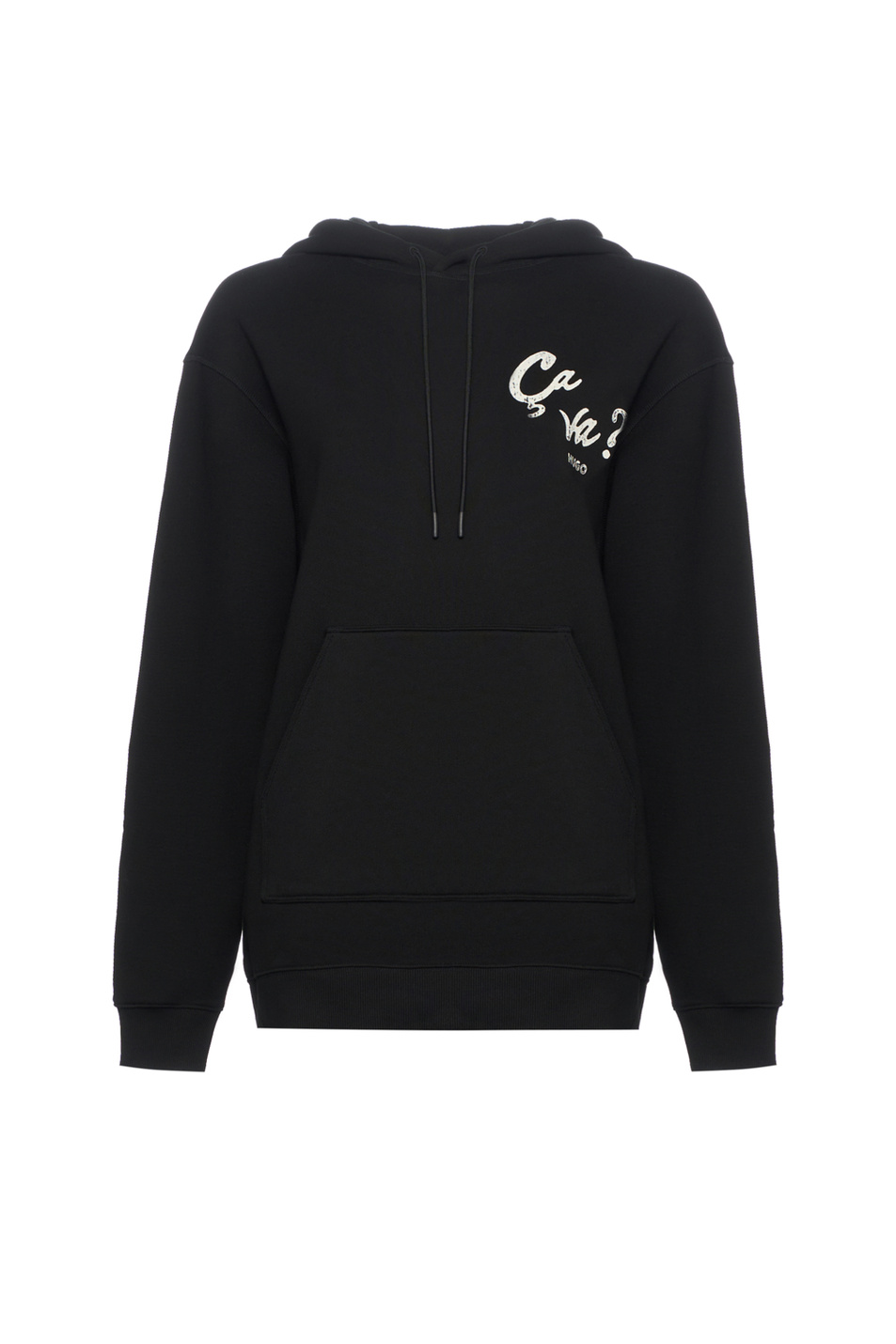 Худи Dejandra с принтом|Основной цвет:Черный Женский HUGO Худи Dejandra с принтом (цвет ), артикул 50545201 | Фото 1