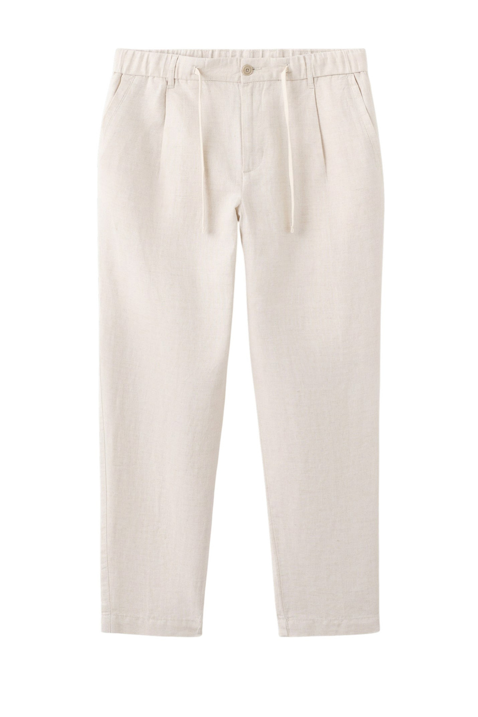 Мужской Mango Man Брюки ROMELINO из льна и хлопка (цвет ), артикул 27006714 | Фото 1