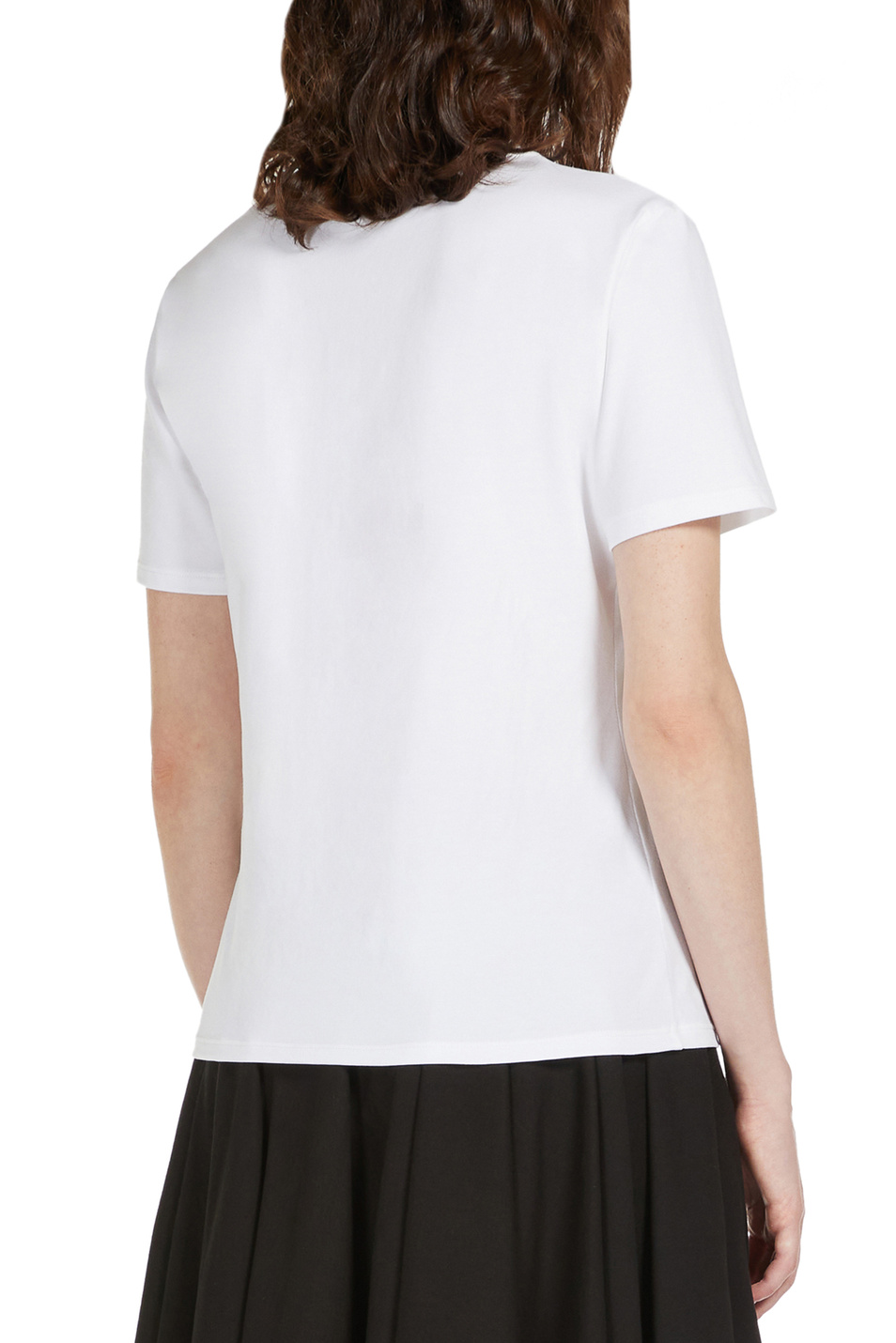 Женский Sportmax Футболка FABIO из эластичного хлопка (цвет ), артикул 2329710437 | Фото 4