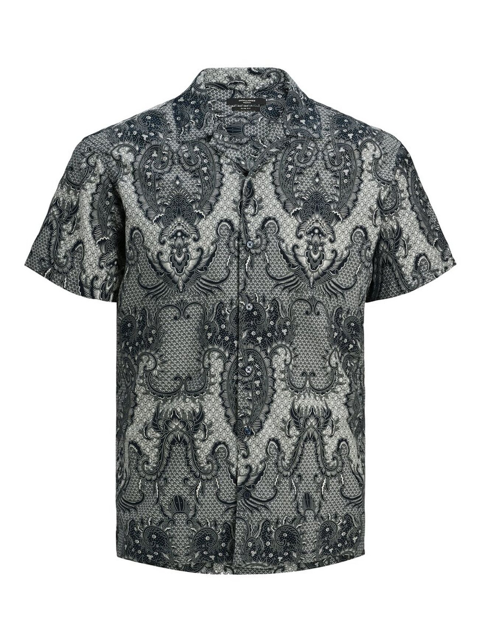 Jack & Jones Рубашка с коротким рукавом и контрастным узором (цвет ), артикул 12167040 | Фото 1