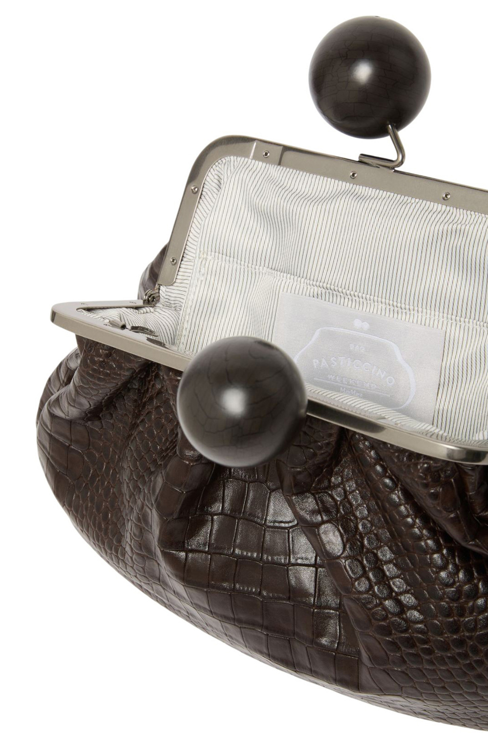 Сумка Pasticcino из натуральной кожи|Основной цвет:Коричневый Женский Weekend Max Mara Сумка Pasticcino из натуральной кожи (цвет ), артикул 2615511194 | Фото 3