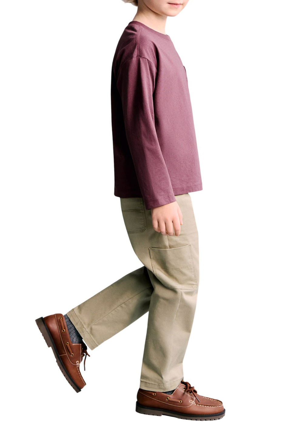 Мальчикам Mango Kids Брюки-карго TOSA из эластичного хлопка (цвет ), артикул 27043714 | Фото 3