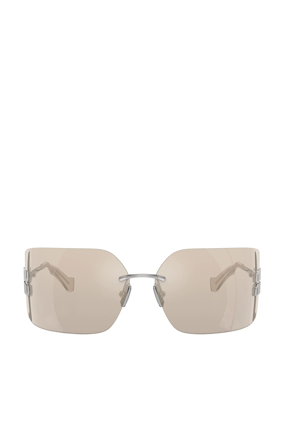 Солнцезащитные очки 0MU 54YS|Основной цвет:Серебристый Женский Miu Miu Eyewear Солнцезащитные очки 0MU 54YS (цвет ), артикул 0MU 54YS | Фото 2