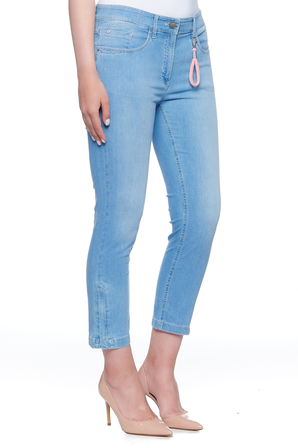 Zerres Укороченные джинсы из эластичного хлопка (цвет ), артикул 5773717-SARAH | Фото 3