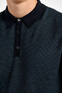 BOSS Джемпер поло Massimo из натуральной шерсти с добавлением шелка и кашемира ( цвет), артикул 50435300 | Фото 5