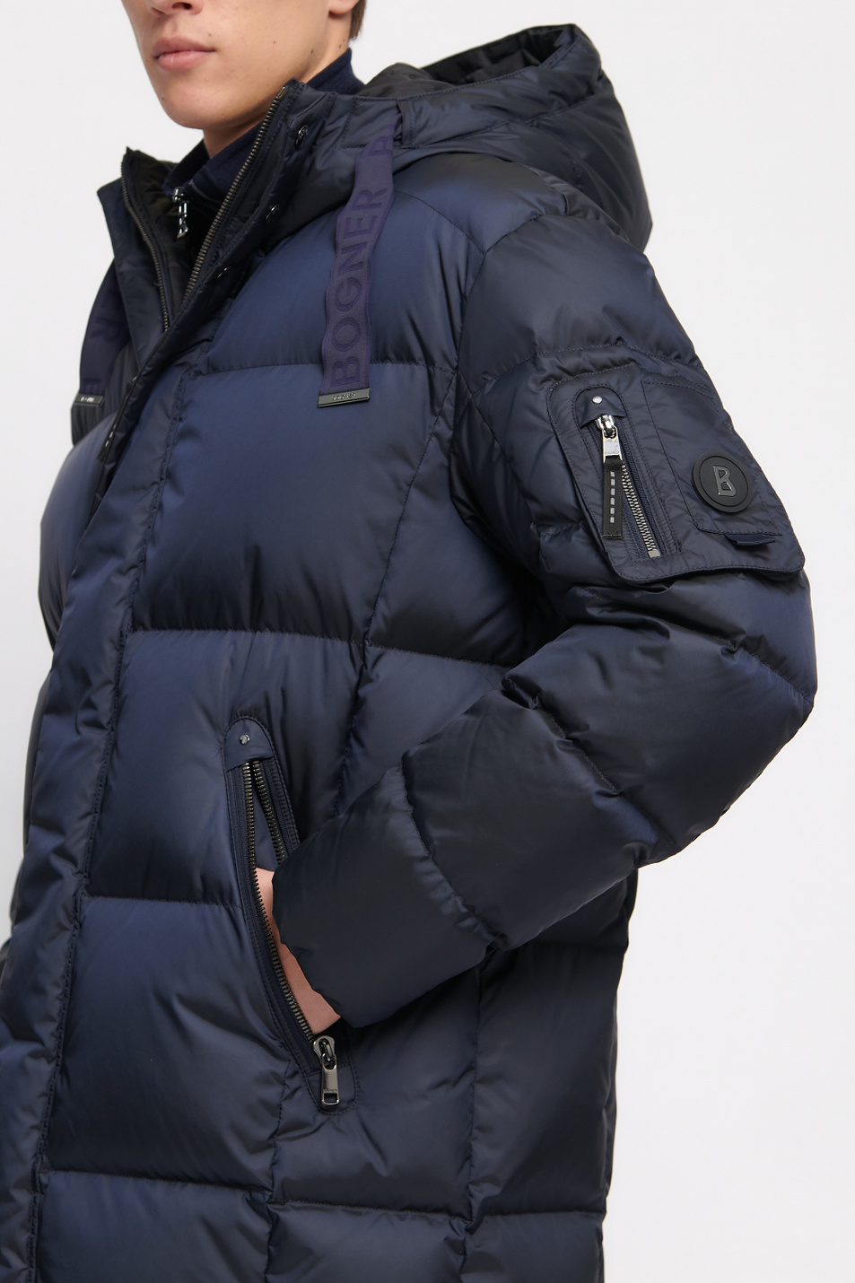 Bogner Стеганая куртка JONES-D из водоотталкивающего нейлона  с наполнителем из натурального пуха и пера (цвет ), артикул 38443615 | Фото 8