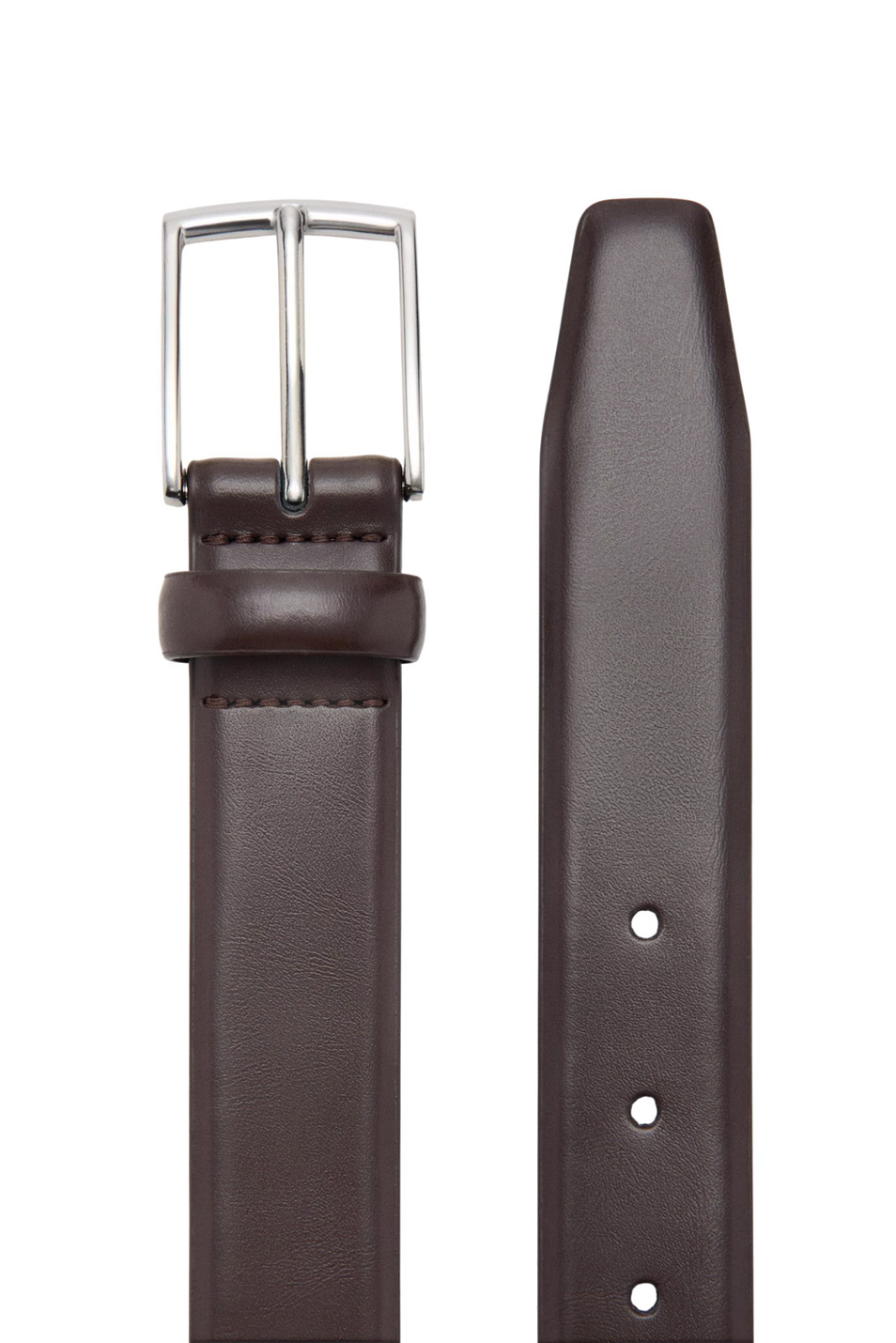 Мужской Mango Man Ремень BASIC из натуральной кожи (цвет ), артикул 27031256 | Фото 2