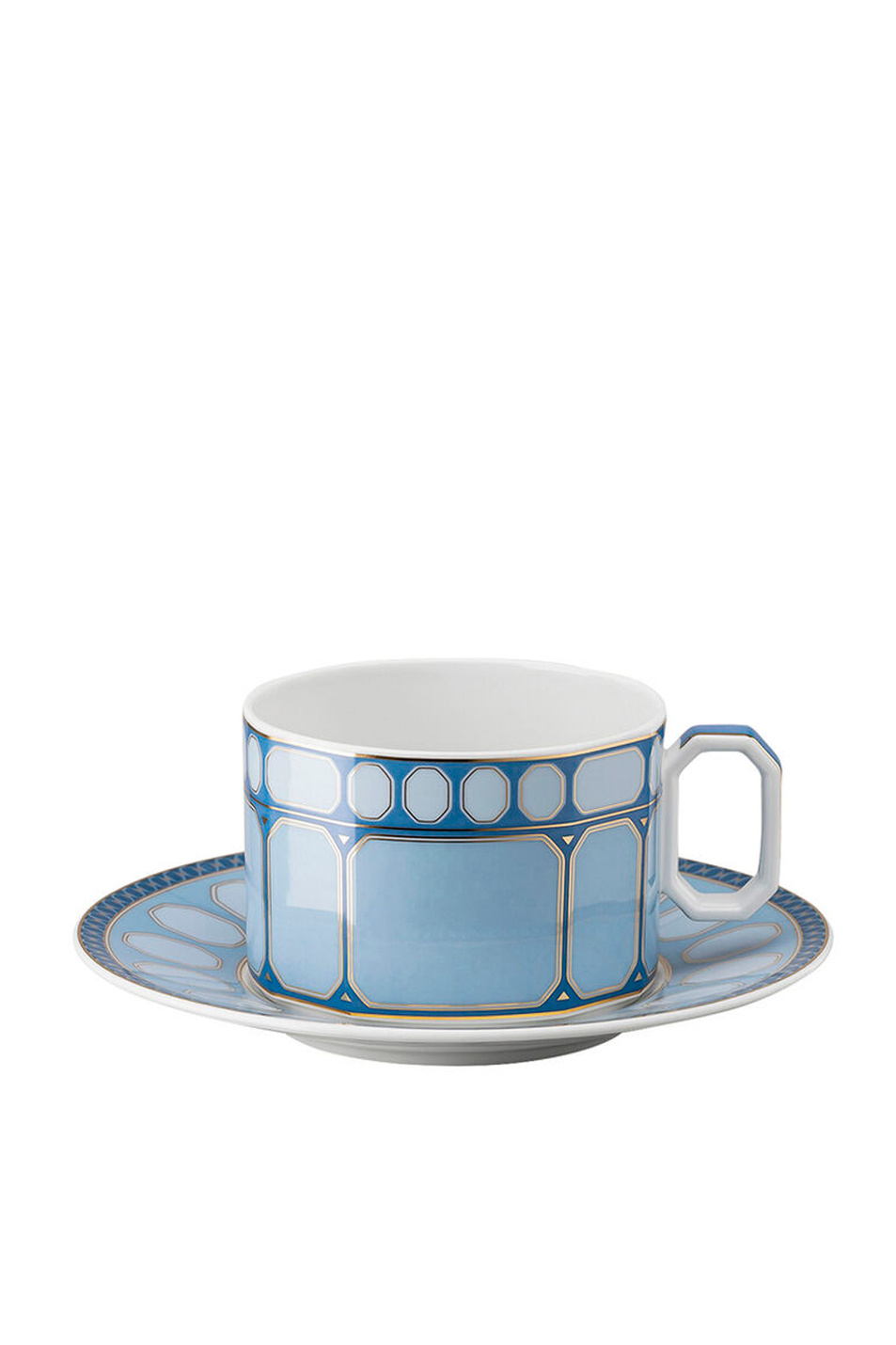 Не имеет пола Rosenthal Чашка чайная Signum Azure с блюдцем 260 мл (цвет ), артикул 10570-426351-14640 | Фото 1