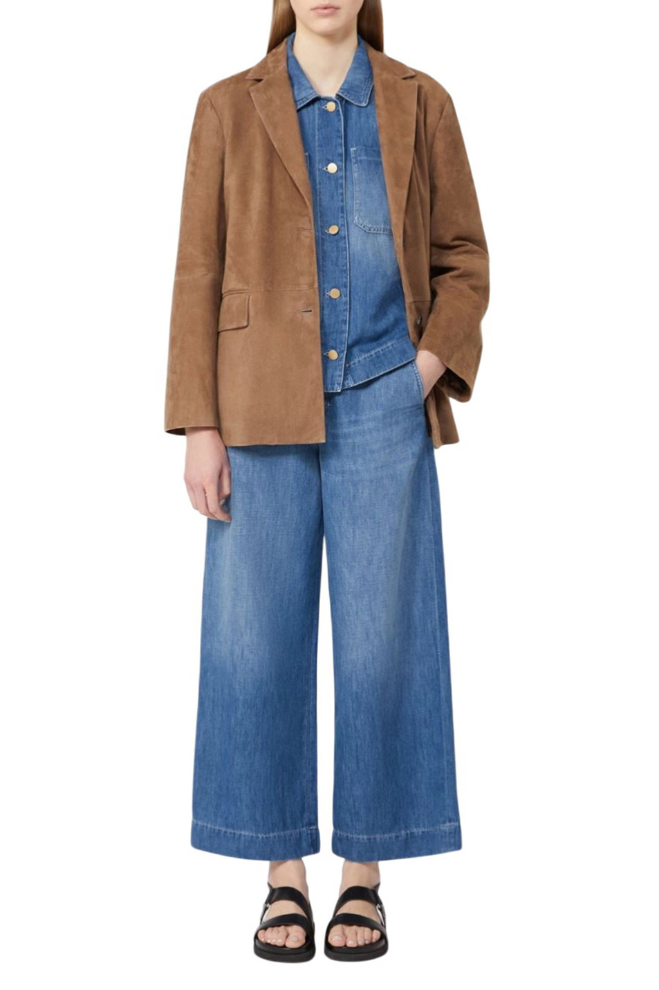 Женский Max Mara Куртка GALANTE джинсовая (цвет ), артикул 2619041113 | Фото 2