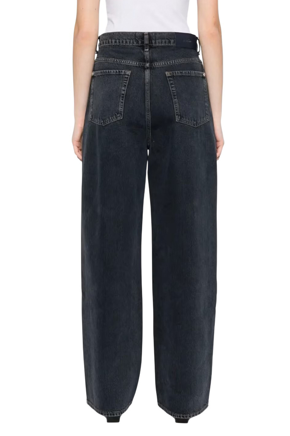 Женский 7 for all Mankind Джинсы SLOUCHY WIDE (цвет ), артикул 7U4P0E52 | Фото 5