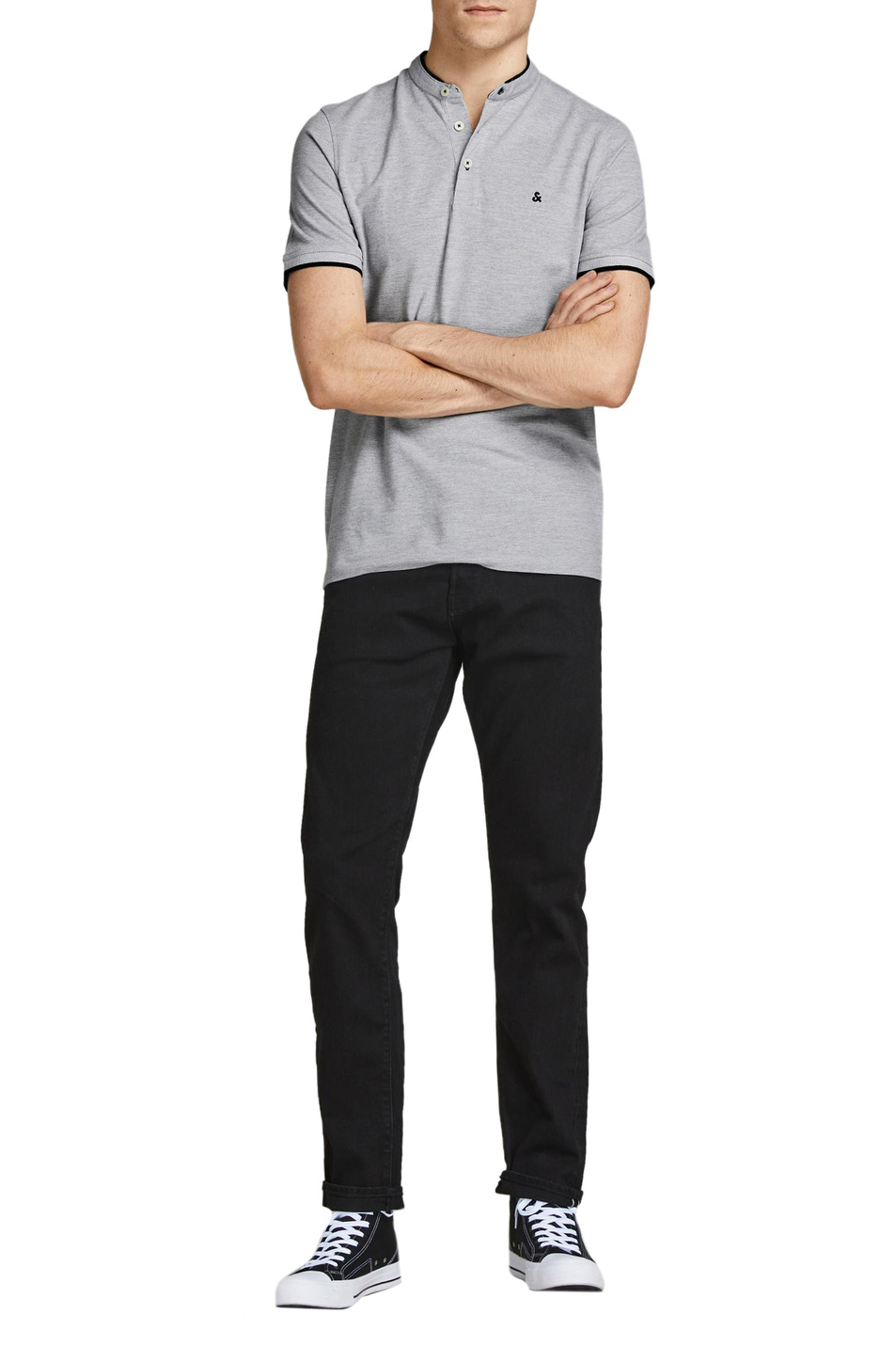 Мужской Jack & Jones Футболка поло из натурального хлопка (цвет ), артикул 12199711 | Фото 2