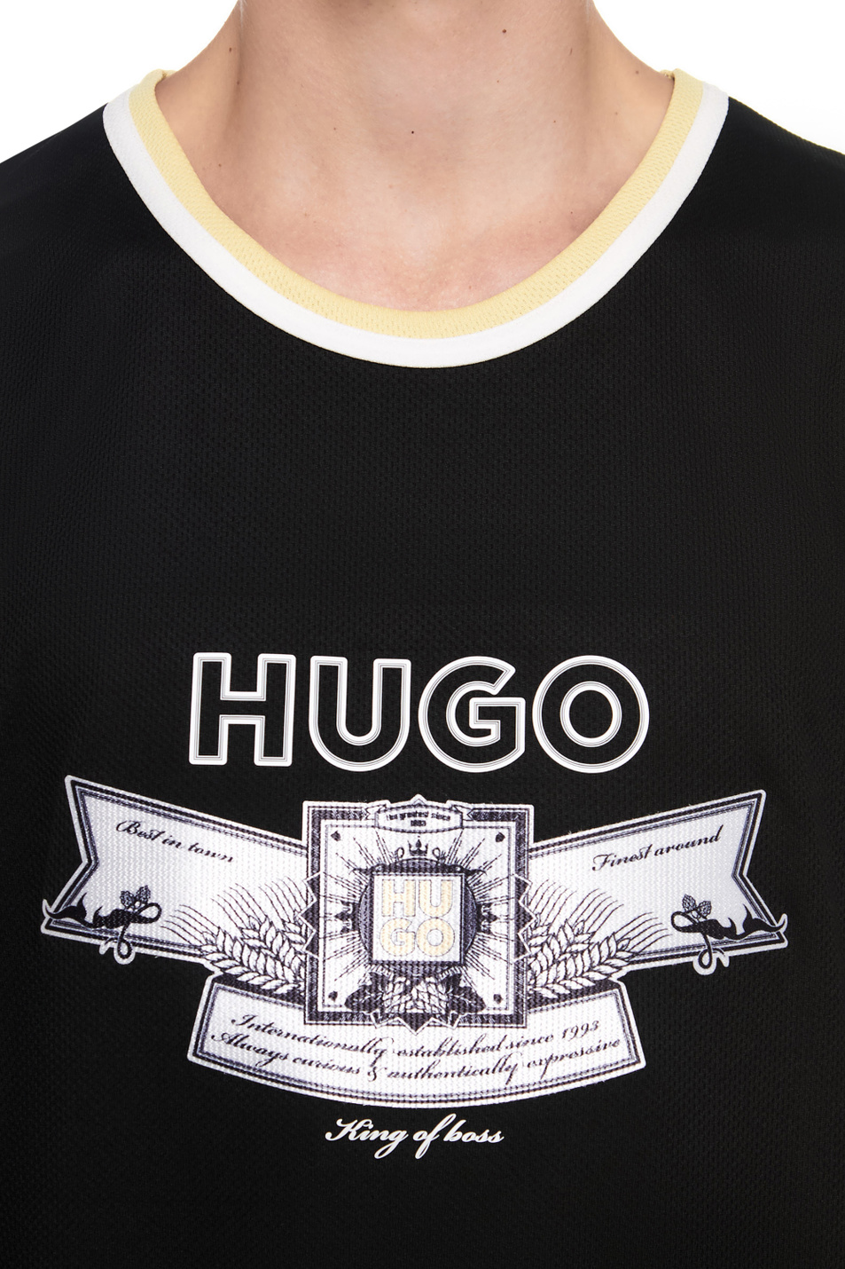 Мужской HUGO Майка Drapes с логотипом (цвет ), артикул 50516090 | Фото 5