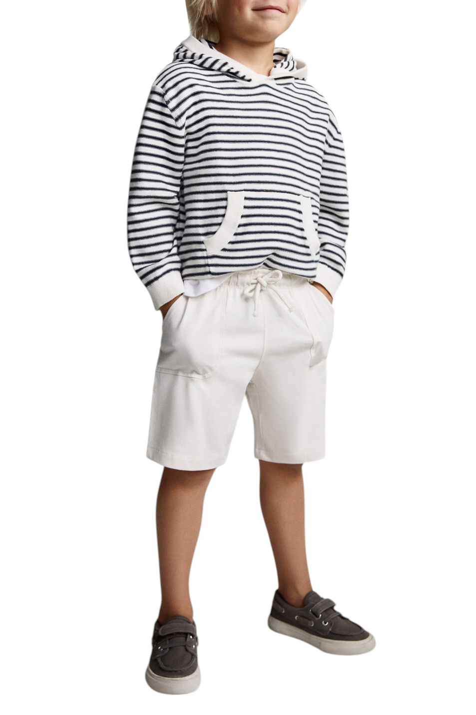 Мальчикам Mango Kids Шорты BELGICA8 из хлопка (цвет ), артикул 87035964 | Фото 3
