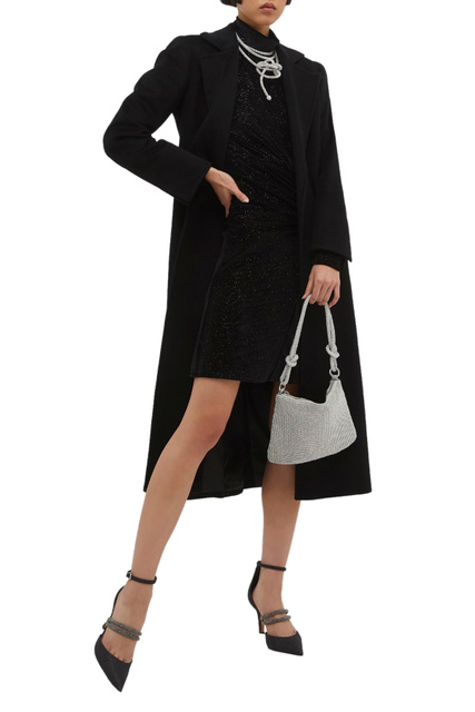 Пальто LONGRUN из натуральной шерсти|Основной цвет:Черный|Артикул:40149522 | Фото 2