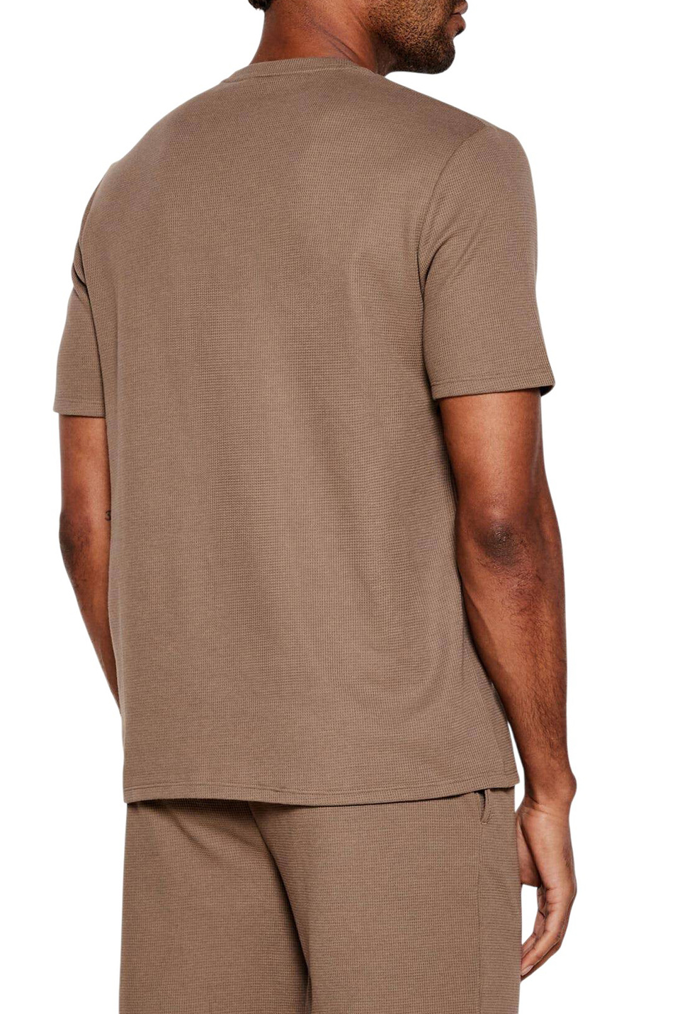 Мужской BOSS Футболка Waffle из смесового хлопка (цвет ), артикул 50535891 | Фото 5