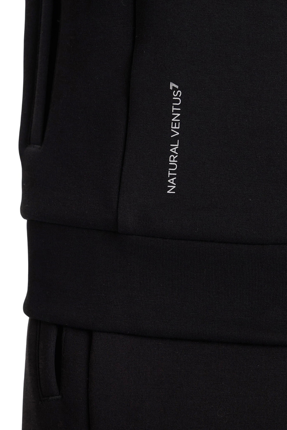 Толстовка с логотипом|Основной цвет:Черный Женский EA7 Толстовка с логотипом (цвет ), артикул 7W000675-AF13151 | Фото 5