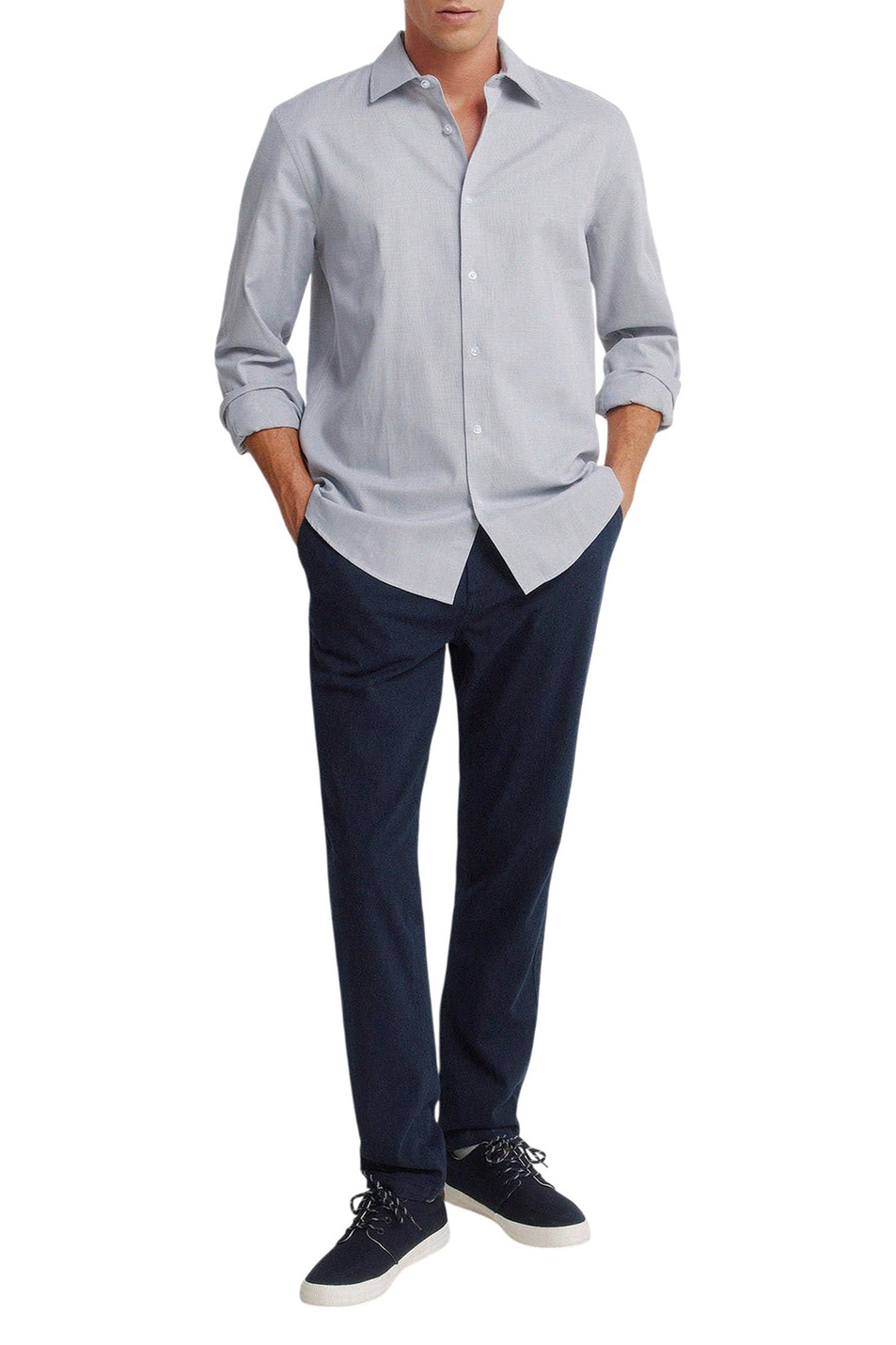 Мужской Springfield Рубашка из хлопка (цвет ), артикул 1503550 | Фото 2