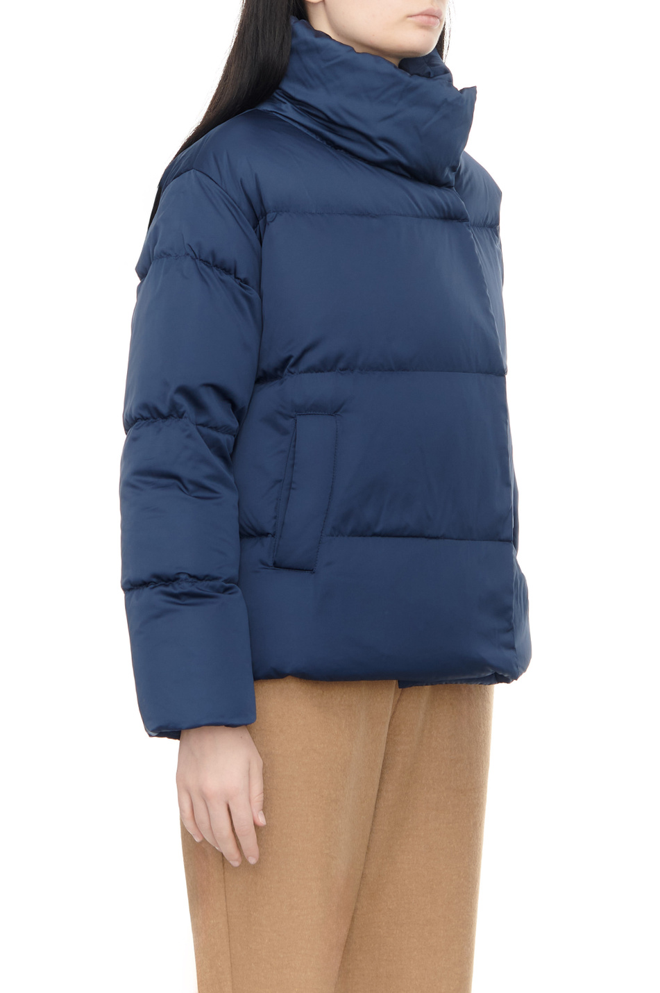 Женский Weekend Max Mara Куртка стеганая RAGNO с высоким воротником (цвет ), артикул 2354860633 | Фото 6