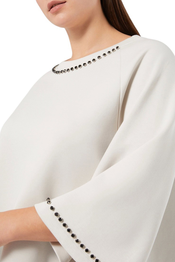 Женский Marina Rinaldi Свитшот ROEN со стразами (цвет ), артикул 2528926036 | Фото 4