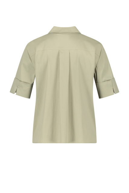Рубашка с короткими рукавами|Основной цвет:Мятный|Артикул:160029-31594 | Фото 2