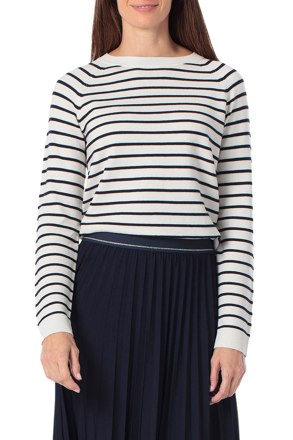 Женский Gerry Weber Джемпер в полоску (цвет ), артикул N66019 | Фото 4