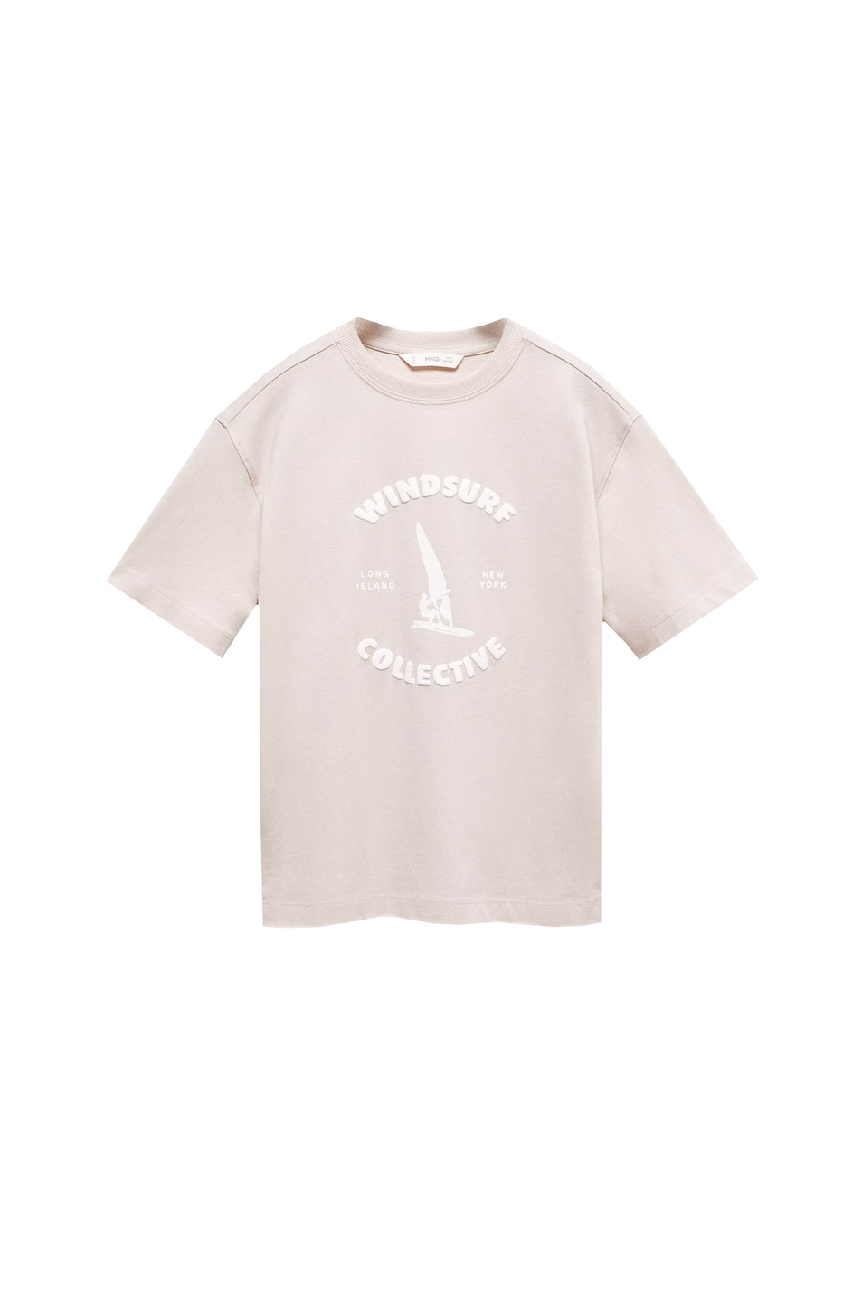 Мальчикам Mango Kids Футболка FISH из натурального хлопка (цвет ), артикул 67006012 | Фото 1