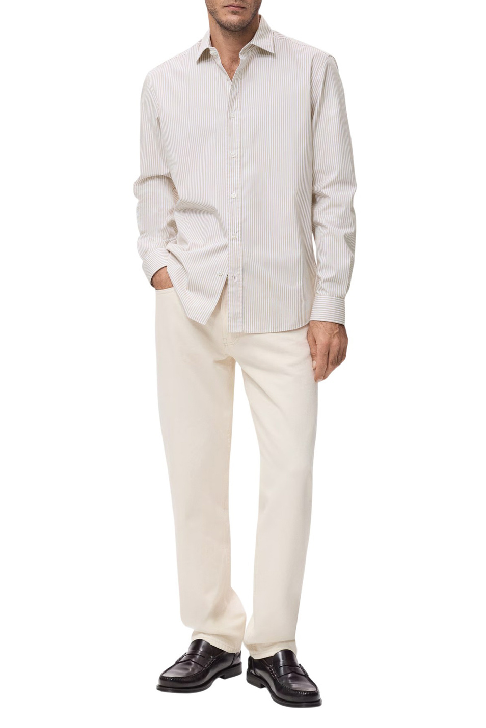 Мужской Mango Man Рубашка PLAYR из натурального хлопка (цвет ), артикул 27061231 | Фото 2