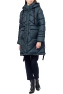 Женский Gerry Weber Полупальто стеганое с капюшоном и кулиской (цвет ), артикул 250232-31193 | Фото 3