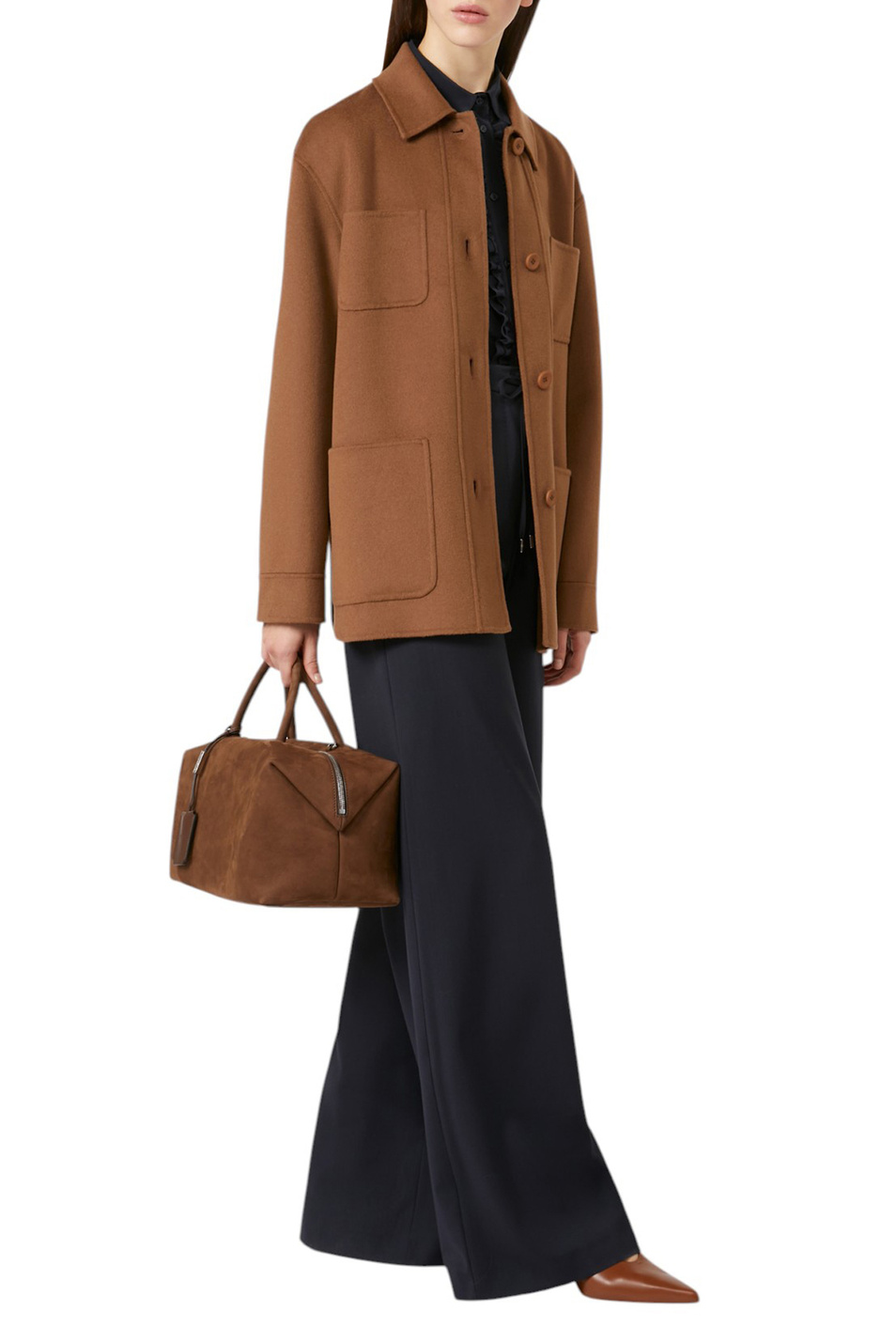 Женский Max Mara Брюки BERARD из шерсти (цвет ), артикул 2526136051 | Фото 2