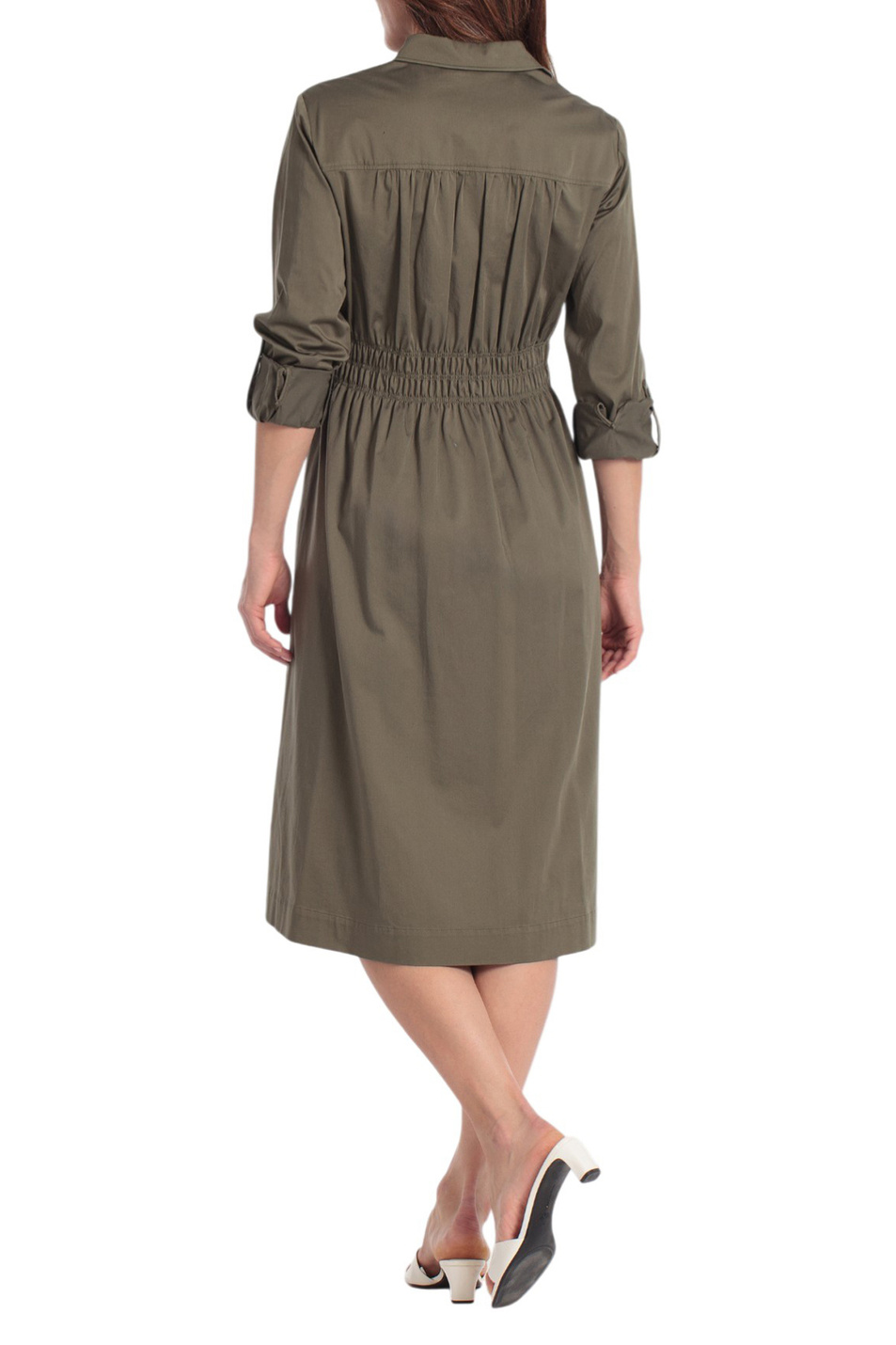 Женский Gerry Weber Платье-рубашка однотонное (цвет ), артикул N68507 | Фото 4