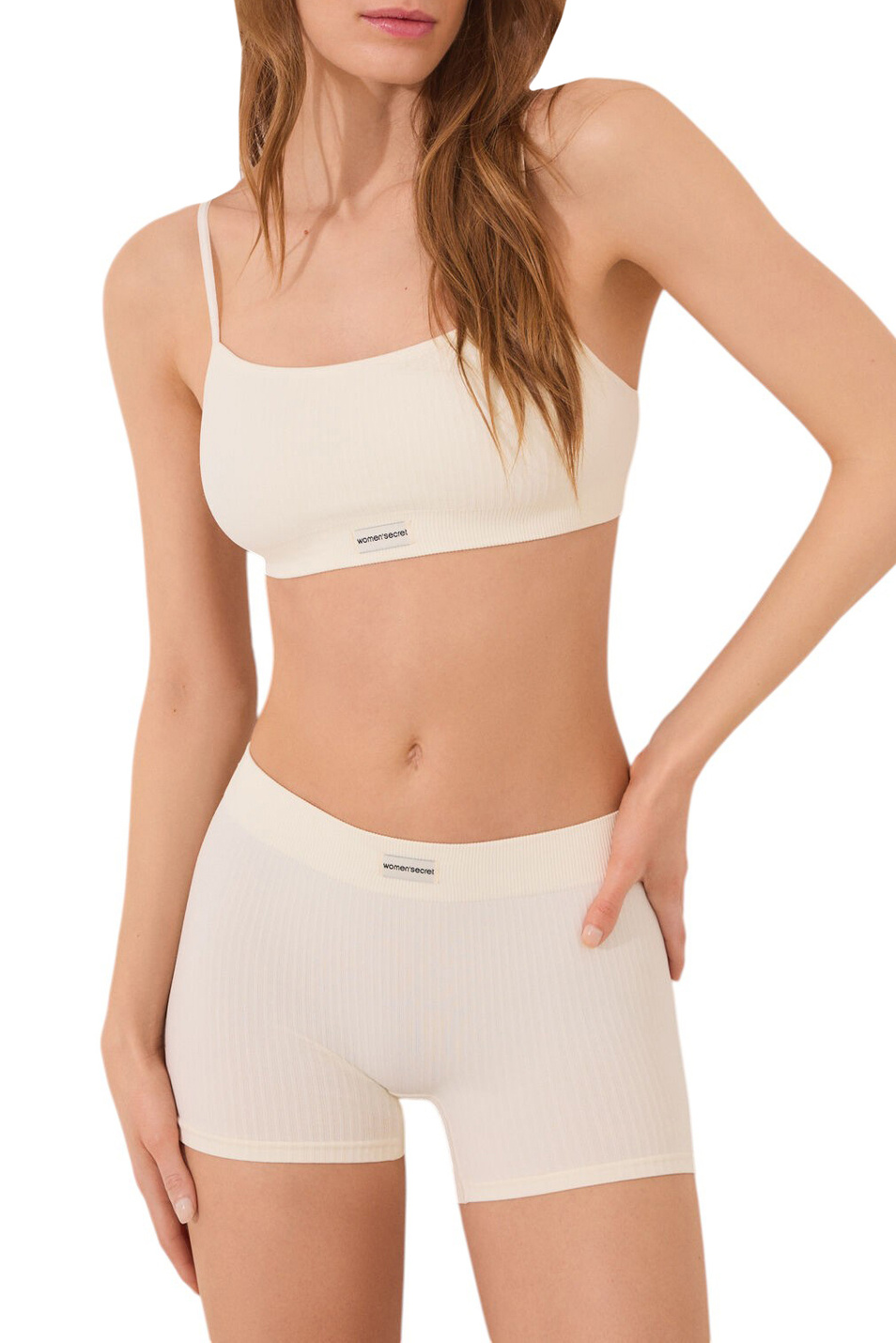Женский Women'secret Бюстгальтер-топ в рубчик (цвет ), артикул 5109007 | Фото 1